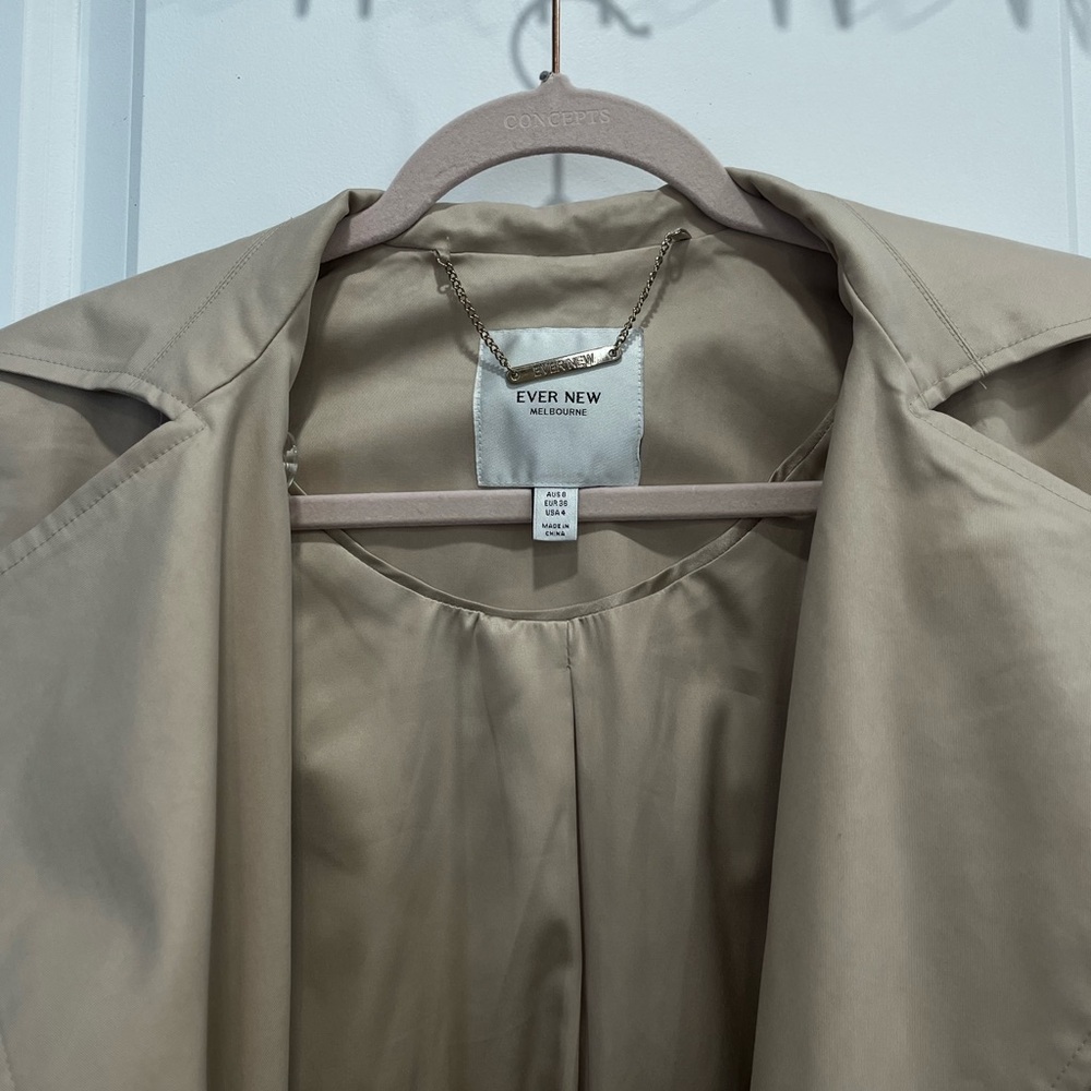 Ever New ~ Trench coat - Picture 8 of 10